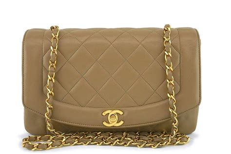 chanel diana flap bag|Chanel diana bag beige.